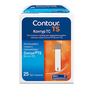 Тест-смужки Contour TS - Контур ТC тест смужки 50 шт, фото 2