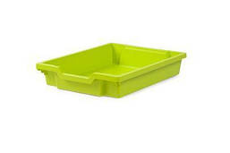 Пластиковий лоток F1 Gratnells зелений 312х427х75 мм без направляючих Контейнер для меблів