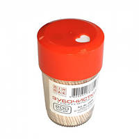 ЗУБОЧИСТКИ ДЕРЕВ'ЯНІ (СТАКАНИЧК) 200ШТ ЛІНПАК-14088