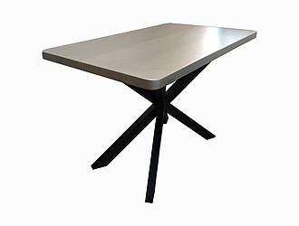 Обідній стіл Лофт 160*80*75 см для кухні та вітальні. Стіл кухонний, меблі в стилі Loft для дому, офісу