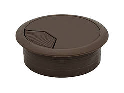 Заглушка кабельна коричнева