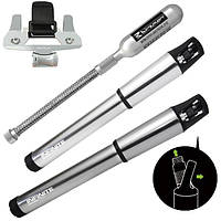Велосипедний Насос Birzman Infinite / ручний / 90psi / срібло BM12-TR-ZCMN05-GA254 Велосипедний Насос Birzman Infinite / ручний / 90psi / срібло
