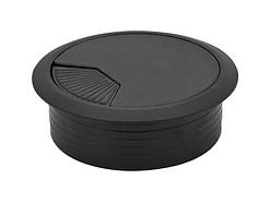 Заглушка кабельна чорна