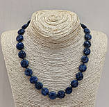 Кольє з натурального каменю Лазурит, фото 3