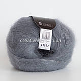 Пряжа Drops Kid Silk (колір 10 grey), фото 2