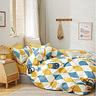 Комплект постільної білизни сатин євро розмір 200*220 Bella Villa B - 0296