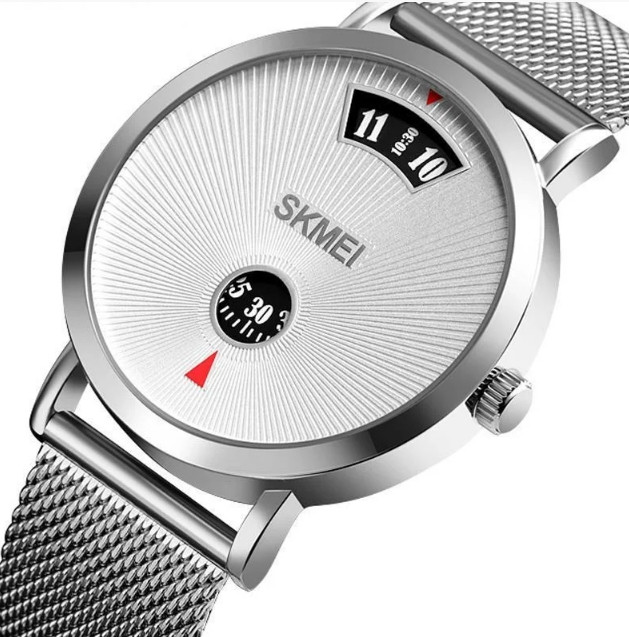 Чоловічий наручний годинник Skmei 1489 Чорний