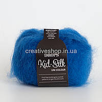 Пряжа Drops Kid Silk (колір 21 cobalt blue)