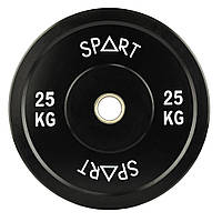 Бамперный диск Spart 25 кг PL37-25R Бамперный диск Spart 25 кг