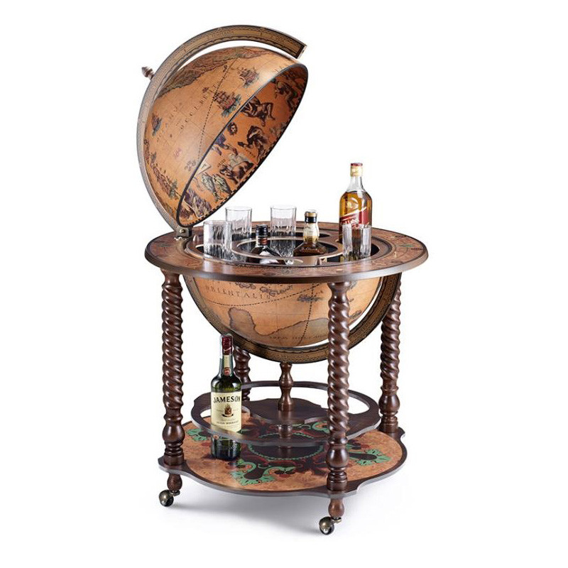 Глобус-бар підлоговий Zoffoli, Bacco, Італія 69х69 см, h-98см, d-50 см (248-0016)