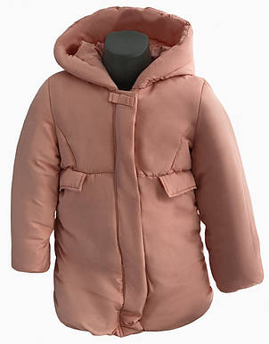 Дитяча демісезонна куртка для дівчинки 45PERSIK Персиковий, фото 2