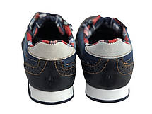 Текстильні кросівки 73DJEANS Синій джинс, фото 3