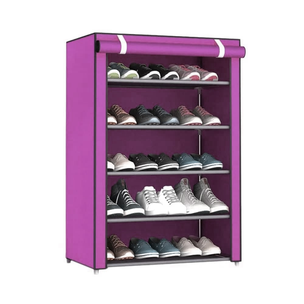 Стелаж для зберігання взуття Combination Shoe Frame 60X30X90 Бузковий