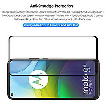 Захисне скло для Motorola Moto G8 Play чорний, фото 4