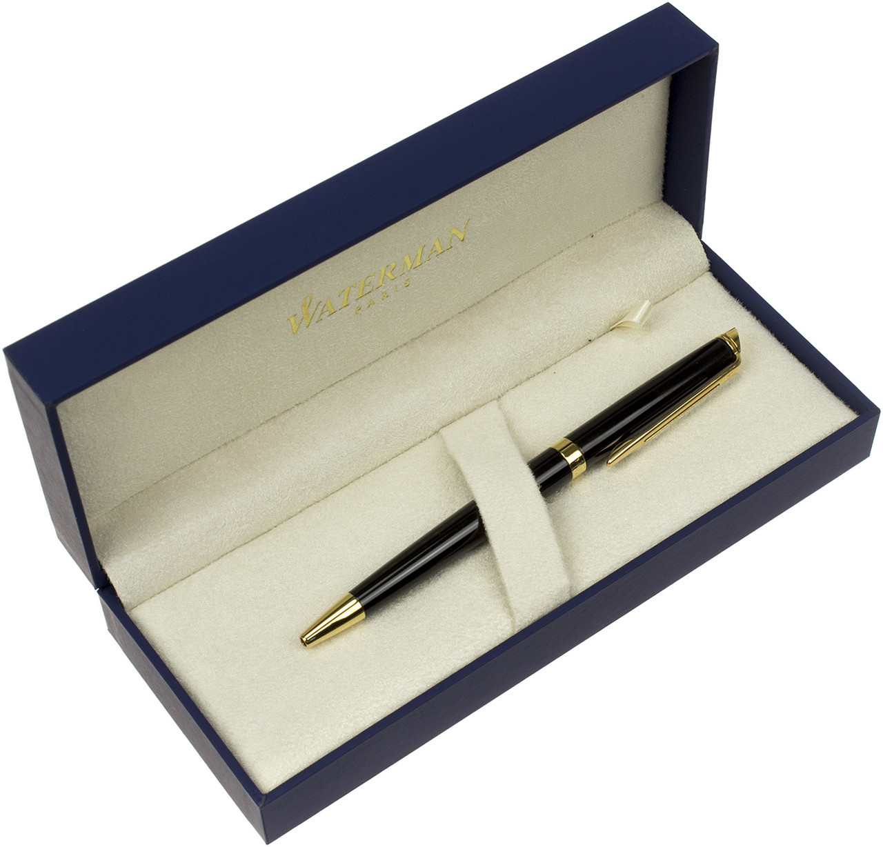 Ручка кульк. "Waterman" №22002 Hemisphere чорн.