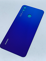 Задняя крышка для Huawei P Smart Plus (INE-LX1)/Nova 3i, синяя, фиолетовая, Iris Purple, оригинал со стеклом