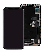 Дисплей (екран) для iPhone XS + тачскрін, чорний,  високої якості, OLED