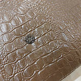 Жіноча шкіряна сумка KH9 крокодиляча вичинка, фото 10