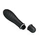 Вібратор Pretty Love Solomon Vibrator Black, 12,3х3 см., фото 4