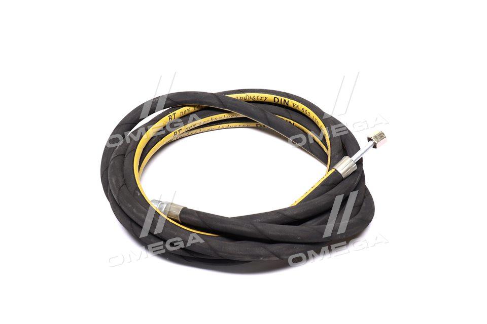 Шланг приймача механічного покажчика датчика тиску масла ПРЕМІУМ (L = 3500 мм., Гайка-штуцер)., фото 1