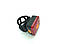 Фонтар велосипедний XFL-106-6SMD RED ЗУ microUSB 5реж, фото 5