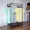 Вішалка стійка для одягу в стилі Лофт 1500х800х500мм, ВШ08, фото 2