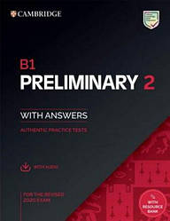 Cambridge English Preliminary 2 for the Revised 2020 Exam