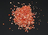 Натуральный перламутр крошка оранжевый скол ракушка 2-8 мм (10 грамм) для декора в аквариум