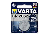Батарейка літієва VARTA Lithium CR2032 3V 1pc BLISTER CARD, фото 5