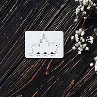 Чіпборд Корабль на хвилі