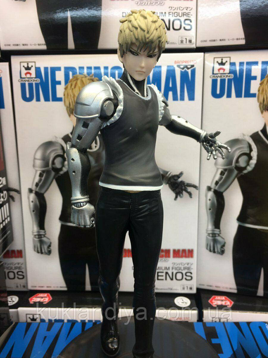 Фігурка кіборг Генос Ванпанчмен One Punch Man Genos DXF Premium Figure Banpresto, фото 1