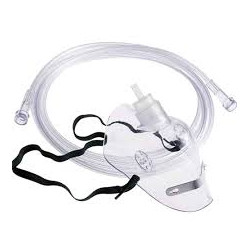 Маска киснева для дорослих Ultramed з кисневою трубкою 2.1 м, фото 1