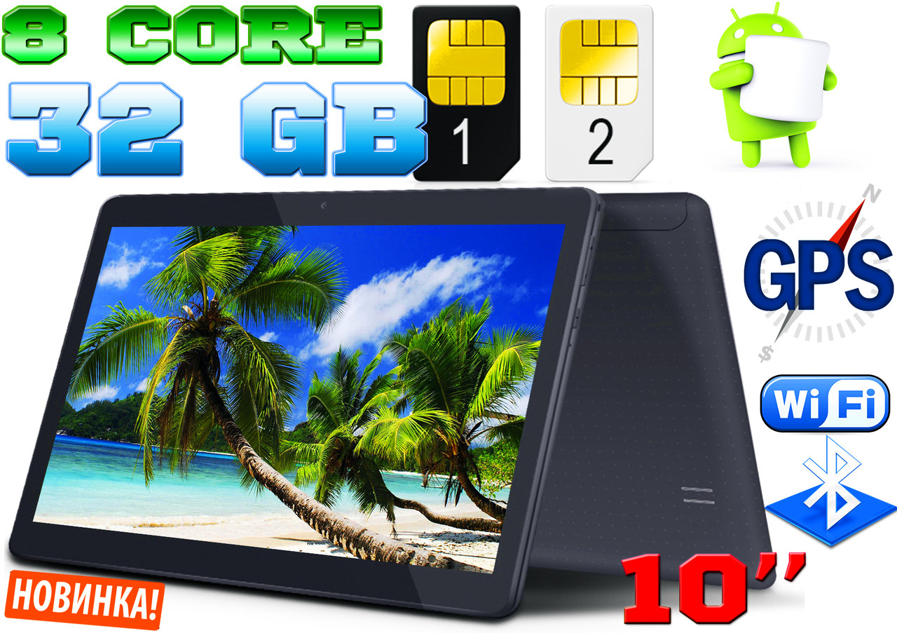 Планшет-телефон Samsung Tab light 10 2Sim,GPS,3G,32GB, навігатор + ПОДАРУНОК КОРЕЯ!