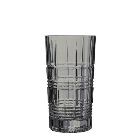 Набір склянок високих LUMINARC Dallas Shining Graphite 380 мл - 4 шт Колір графіт 9317p