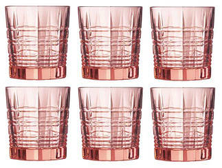 Набір склянок низьких LUMINARC Dallas Pink 300 мл - 6 шт Колір рожевий 9165p