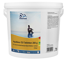 Кисень у таблетках по 200 грам, 5 кг