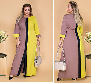 Сукня БАТАЛ в підлогу, фото 3