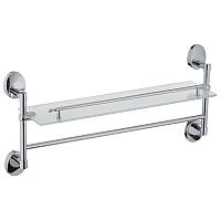 Полиця з тримачем для рушників Zerix 3307-4 (LL1438)