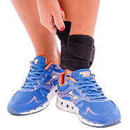 Манжет (ремінь) для силової тяги на гомілку та зап'ясток Ankle Strap (нейлон, метал, l-48см), фото 4