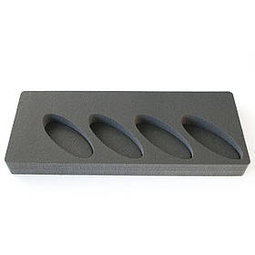 D4UGL Тримач / Ложемент під приклад для 4 рушниць Тип UGL. Розташування під кутом (40/482/195)