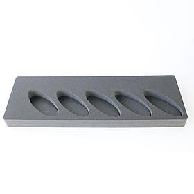 D5UGL Тримач / Ложемент під приклад для 5 рушниць Тип UGL. Розташування під кутом (40/580/195)