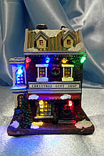 Новорічний будиночок зі світлодіодами "Магазин подарунків"