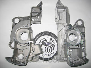 Картери двигунів бензопил, ручки, бензобаки