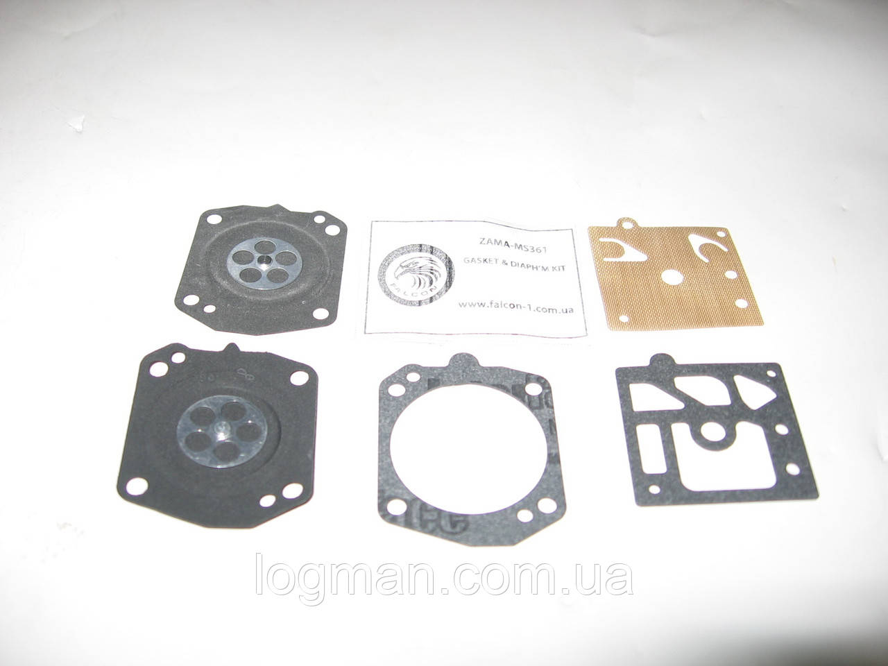 Набір мембран Echo CS-600 CSG-7410 Sadko 5714 Jonsered 49SP 12314116131 карбюратора, фото 1