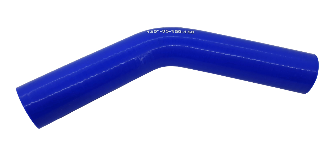Патрубок (150 мм х 150 мм) (135` - кут) (d=35 товщ = 4 мм), фото 1