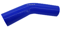 Патрубок силиконовый (150 мм х 150 мм) (135` - угол) (d=60 толщ = 4 мм)
