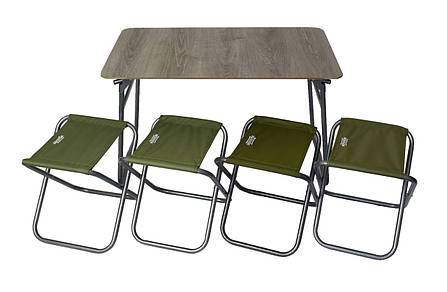 Комплект меблів розкладний Novator SET-6 (100х60), фото 1