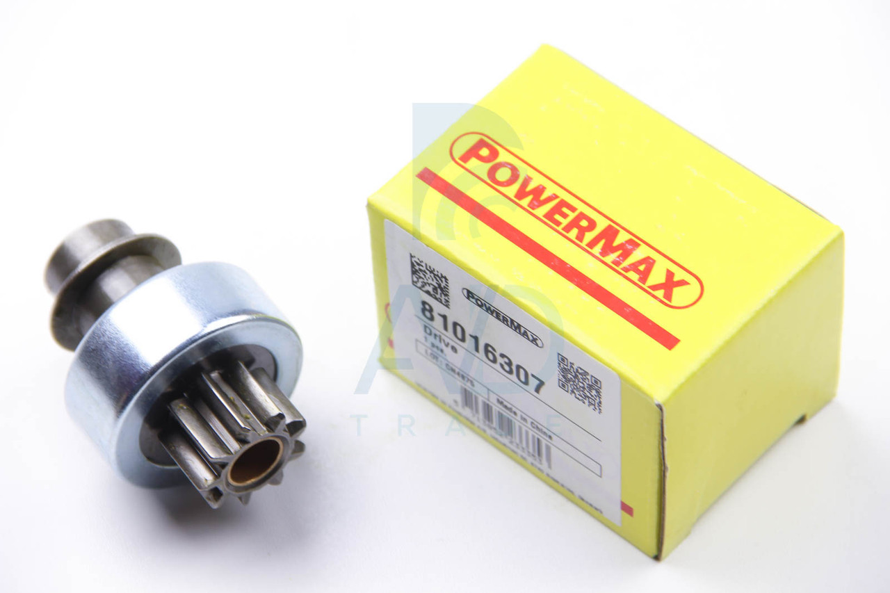 Бендікс стартера Jumpy/Scudo/Doblo/Fiorino 1.2/1.4//1.6 (z=9), 81016307, POWERMAX