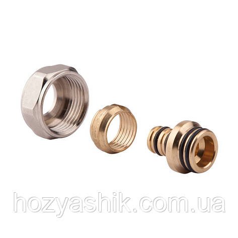 Євроконус для труб 16x2 мм, 3/4" "Koer" Чехія, фото 3