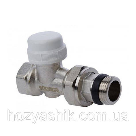 Термостатичний кран 3/4" прямий "антипротікання", "Koer" Чех, фото 1